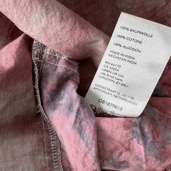 NWOT $148 We The Free Washed At Sea Oversized Shirt Size S - Picture 8 of 8